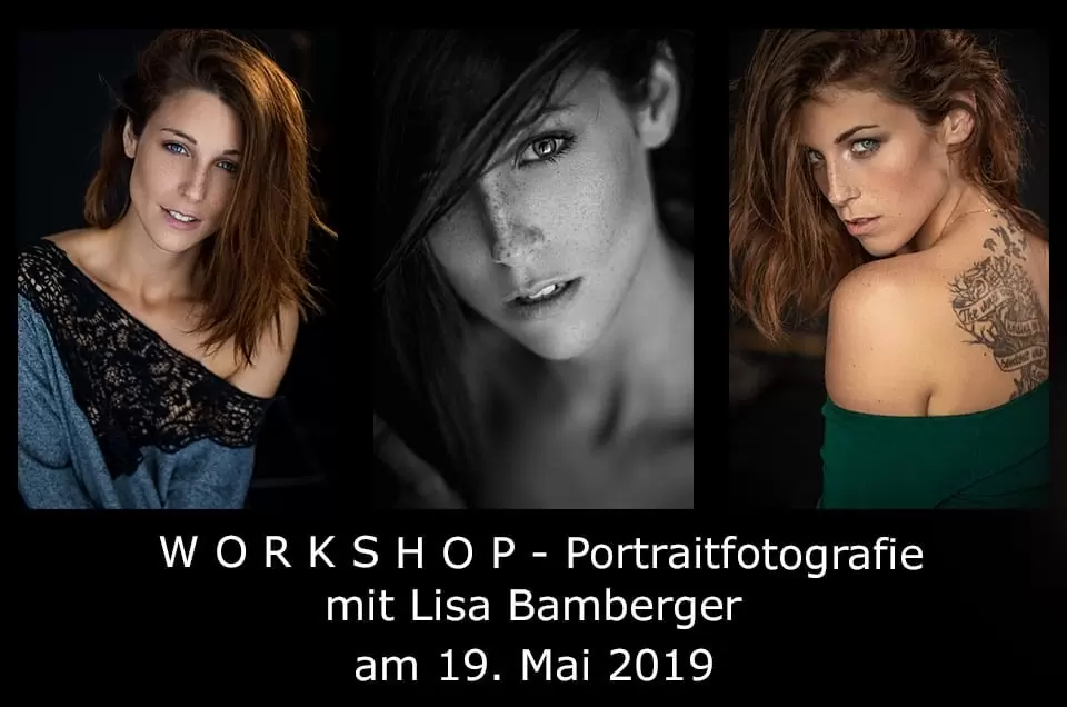 Workshop „Portraitfotografie“ mit Lisa Bamberger am 19.05.2019