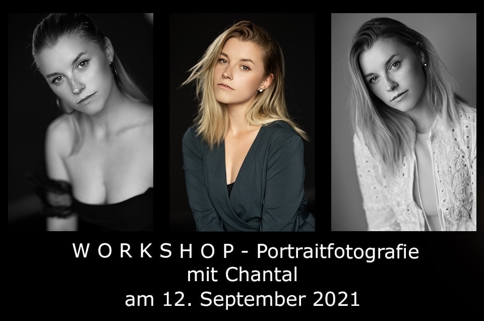 Workshop "Portraitfotografie" mit Chantal am 12.09.2021