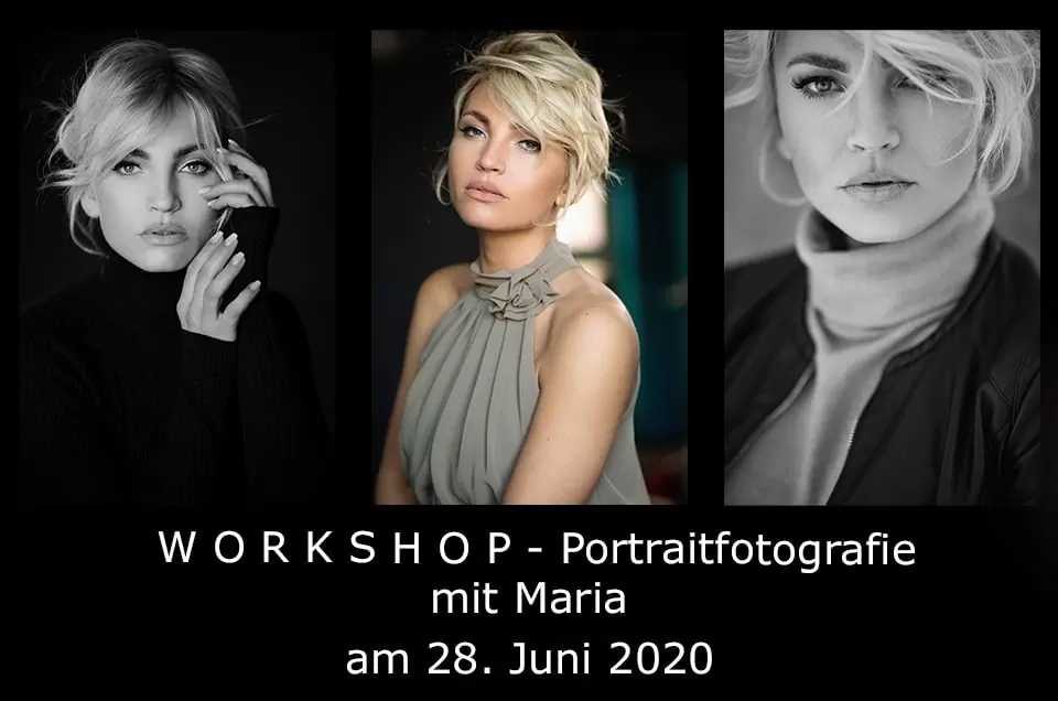 Workshop "Portraitfotografie" mit Maria am 28.06.2020